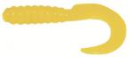 Big Bite Baits 2" Curl Tail Grub Yellow 100 Pk - CTG206-100