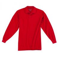 5.11 Professional Polo - Long Sleeve | Range Red | 2X-Large - 42056-477-2XL