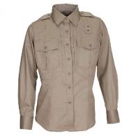 Women's Pdu Long-Sleeved B-Class Twill Shirt | Silver Tan | Medium - 62065-160-M-R