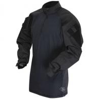 TruSpec - TRU Long Sleeve 1/4 Zip Combat Shirt | Black | Large