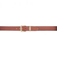 B21 Reinforced Dress-Gun Leather Lined Belt | Tan | Plain | Size: 42