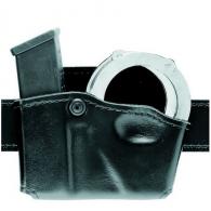 Model 573 Open Top Magazine and HandCuff Pouch | Black | STX Tactical | Left - 573-83-132