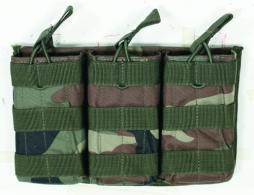 M4/M16 Open Top Mag Pouch W/ Bungee System | Woodland - 20-8180005000