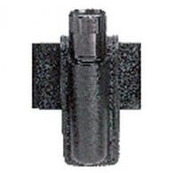 Model 306 Open Top Mini-Flashlight Holder | Black | Plain - 306-7-2