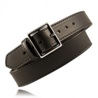 1 3/4 Stitched Garrison Belt | Black | Plain | Size: 36 - 6505ST-1-36