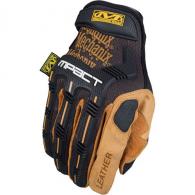 Leather M-Pact Gloves | Brown | Medium - LMP-75-009