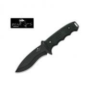 9 3/8 Constant Black G10 Handle with Black Epoxy Powder Coated Blade with K - CC-200-B4-B