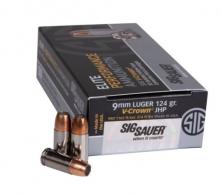 Sig Sauer Elite Performance 9mm Luger +P JHP 50rd LE/MIL/IOP - E9MMA2P-LE-50