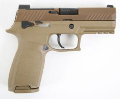 Sig Sauer P320 M18 Coyote 9mm Pistol LE/MIL/IOP - W320CA9M18MSLE Sig Sauer P320 M18 Coyote 9mm Pistol LE/MIL/IOP - W320CA9M18MSLE