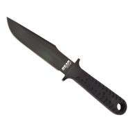 9 5/8 G10 Handle Fixed Blade with Leather Sheath - 61108