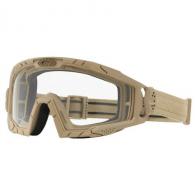 SI Ballistic Goggle 2.0 (MCEPS Class 2A) - Terrain Tan w/ Clear Lens - OO7035-15