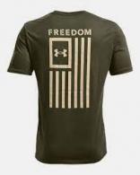 UA Freedom Flag T-Shirt - 1370810-600-XXL