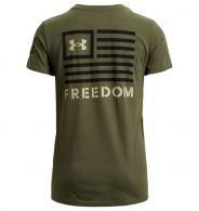 Women's UA Freedom Banner T-Shirt - 1370819-391-LG