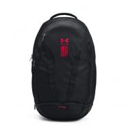 UA Hustle 5.0 Backpack Black/Red