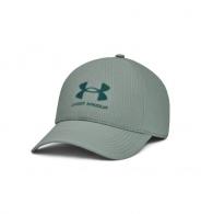 UA Iso-Chill ArmourVent Stretch Hat Opal Green/Tourmaline Teal L/XL - 1361529-781-L/XL