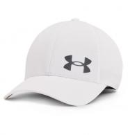 UA Iso-Chill ArmourVent Stretch Hat White/Pitch Gray L/XL - 1361530100L-XL
