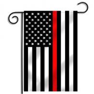 Thin Blue Line Thin Red Line American Garden Flag - GARDEN-AMERICAN-RED