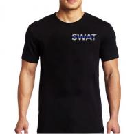Thin Blue Line Men's SWAT T-Shirt Medium - MEN-SWAT-BLACK-MEDIUM