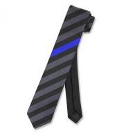 Thin Blue Line Striped Subdued Tie - TBL-SUBDUED-TBL-TIE