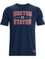 UA Men's Freedom United States T-Shirt Academy Medium
