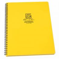 Side Spiral Notebook - 8.75 x 11 Yellow - 373-MX
