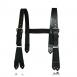 Firefighters H-Back Suspenders, Button Attachment - 9178-1-2X
