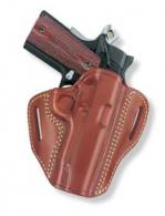 Gould & Goodrich Right Handed Open Top Two Slot Holster Chestnut Brown for Colt 195 Barrel Length 4.75 - 800-195