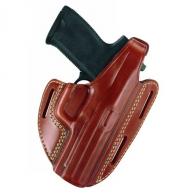 Gould & Goodrich Three Slot Tan Plain Right Handed Pancake Holster for S&W M&P Models