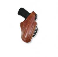 Gould & Goodrich Left Handed Paddle Holster Chestnut Brown for Beretta 92 Compact