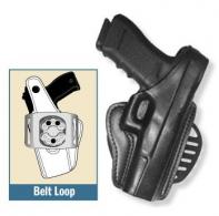 Gould & Goodrich-Paddle Holster-Right Handed-Black-Fits: Browning Hi Power - B807-195