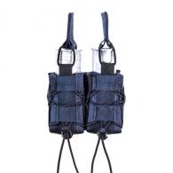 High Speed Gear 40mm TACO MOLLE Mag Pouch, Double, LE Blue - 11M402LE