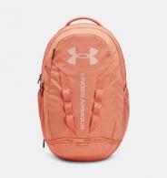 UA Hustle 5.0 Backpack Bubble Peach/Orange Dream