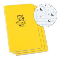 Field-Flex Stapled Mini Notebook - 3 Pack Yellow