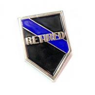 Thin Blue Line Retired Officer Pin - RETPIN