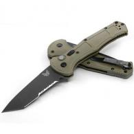 Benchmade Claymore 3.60" Automatic Folding Knife - 9071SBK-1