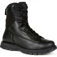 Rocky International-Portland 8'' Side Zip Waterproof Public Service Boot-Black-Size: 13W - RKD0067BK13W