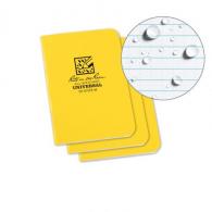 Stapled Notebook - 3.25 x 4.625 - 3 Pack Yellow