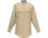 Flying Cross Justice Men's Long Sleeve Silver Tan Shirt Neck Size 17 Sleeve Length 32 - F1 05W84 04 17.0 32/33