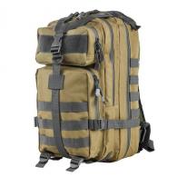 NcStar Small Backpack Tan w/Urban Gray Trim - CBSTU2949