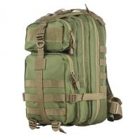 NcStar Small Backpack Green w/Tan Trim - CBSGT2949