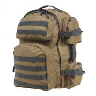 NcStar Tactical Backpack Tan with Urban Gray Trim - CBTU2911