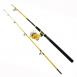 Okuma Fin-Chaser Spinning Combo 60 Reel Size, 1BB Bearings, 9' Length 2pc, 3/4-2 1/2 oz Lure Rate, Ambidextrous
