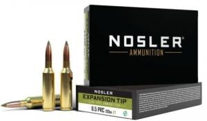 Nosler Expansion Tip Rifle Ammunition 6.5 PRC 120 gr. ET SP 20 rd. - 40688