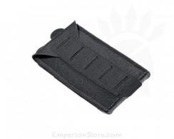 Blue Force Gear-Double M4 Mag Pouch - Classic style with flap - Black - BFG-HW-M-2M4-1-BK