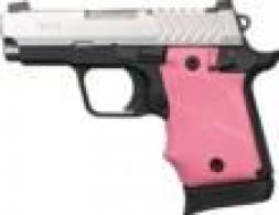 Springfield Armory 911 9mm Ambi Safety Rubber Grip w/FG Pink