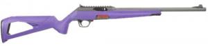 Winchester Wildcat SR .22 LR Purple Synthetic Stock 16.5" Gray Threaded Barrel 10+1 - 521143102