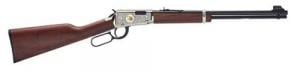 Henry H00125 Lever Action 22LR Classic 25th Anniversary Edition 18.5" Nickel-Plated Receiver - H00125