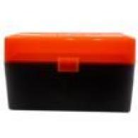 409 - .243/.308 Cal. 50rd Hunter Orange/Black ammo box