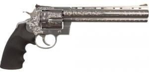 Colt Anaconda .44 Magnum, 8" Engraved Stainless Revolver - DAV12447