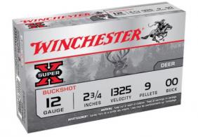 WINCHESTER 12 GA Super X Buckshot - XB1200